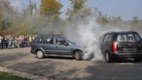 Hervorragend organisierte Fw-Hauptbung 2018 inkl. Verkehrsunfall lockte viel Publikum an