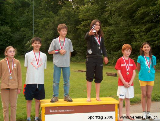 Sporttag 2008 - die schnellsten 6